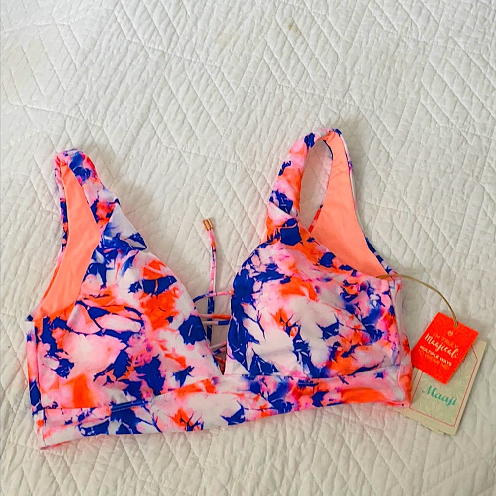 Maaji bikini top.  NWT